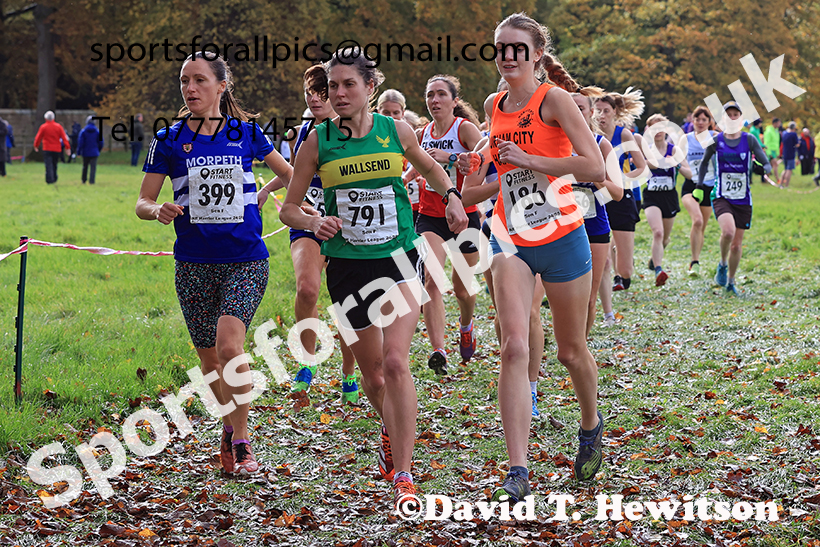 Senior women 2024 Start Fitness NEHL, Lambton Park, near Chester le Street, County Durham.   Photo: David T. Hewitson/Sports for All Pics